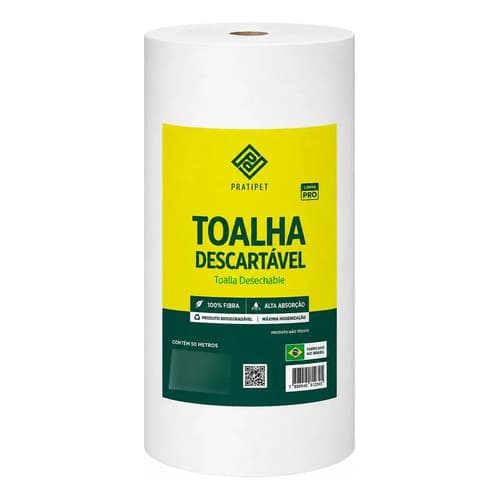 100 Toalha Descartável 45cmx80cm Pratipet Para Pet
