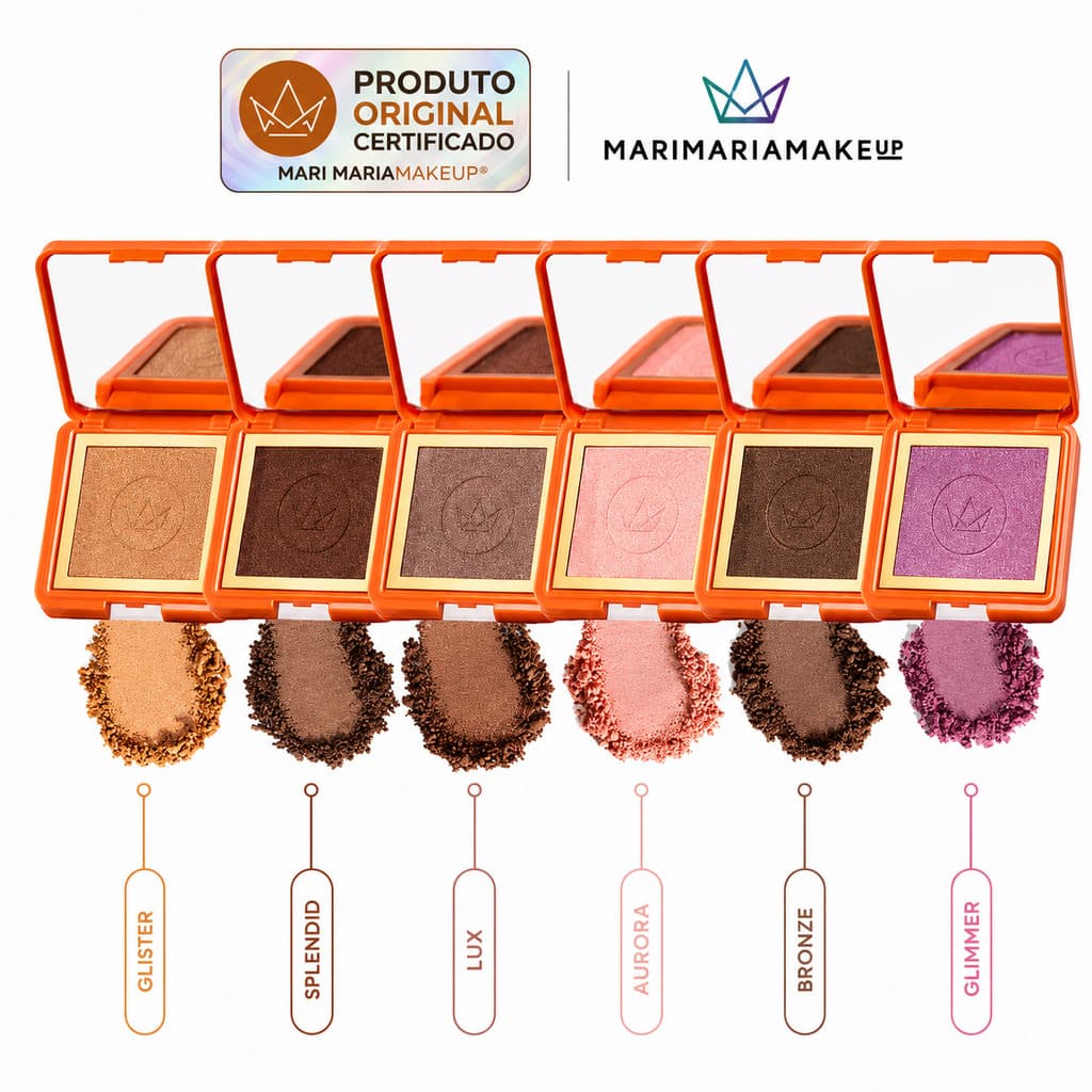 ILUMINADOR COMPACTO - ORIGINAL - Divine Glow Alta Pigmentação Glow Intenso Longa Duração - Compacto