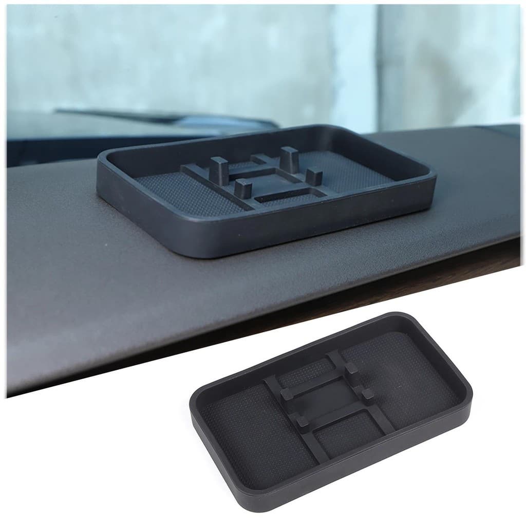 Caixa De Armazenamento Do Painel Carro Bandeja Traço Sílica Gel Tapete Antiderrapante Para Land Rover Discovery 5 2017-2