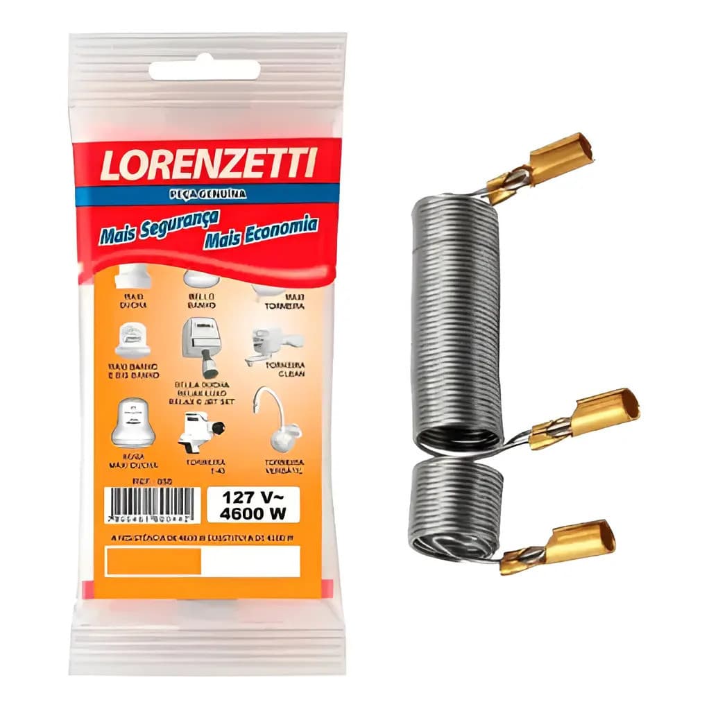 Resistência de Chuveiro 127v/4600w Maxi/Bello/ Rellex/Torneira Clean/Torneira T-43/Torneira Versátil