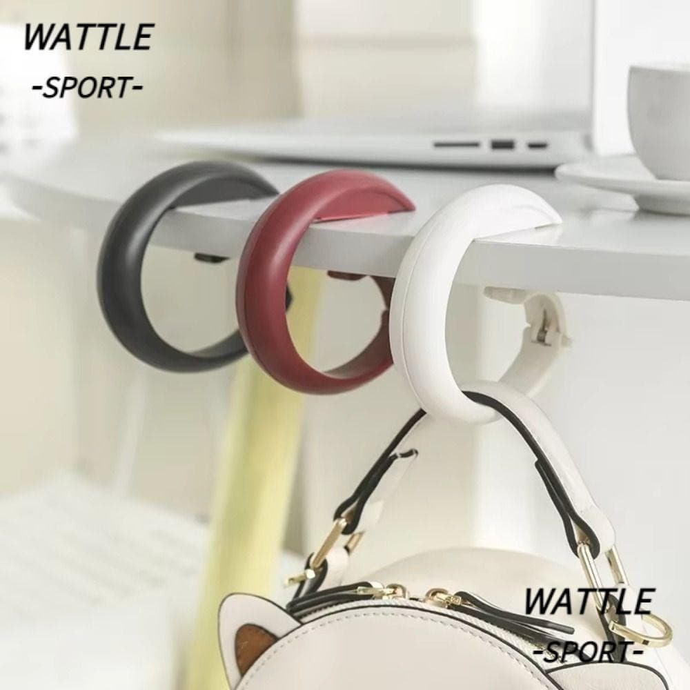Gancho De Saco De Suspensão Lateral Da Mesa WATTLE , Cabide Portátil Multifuncional , Organizador De Bolsa De Viagem Rem