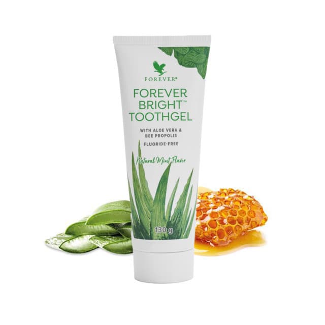 Gel Dental Aloe Vera Natural Sem fluor Pasta Dente Forever Living