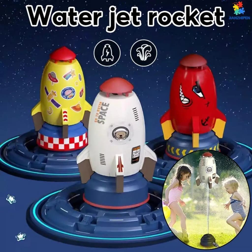 Foguete de Água, Brinquedos Infantis para Atividades ao Ar Livre, Mini Pulverizador de Água, Brinquedos de Pulverização,