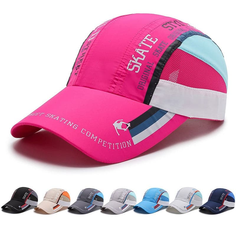 New Summer Quick Drying Thin Breathable Baseball Cap Men Women Sport Outdoor Hiking Mountaineering Cycling Fishing Hat