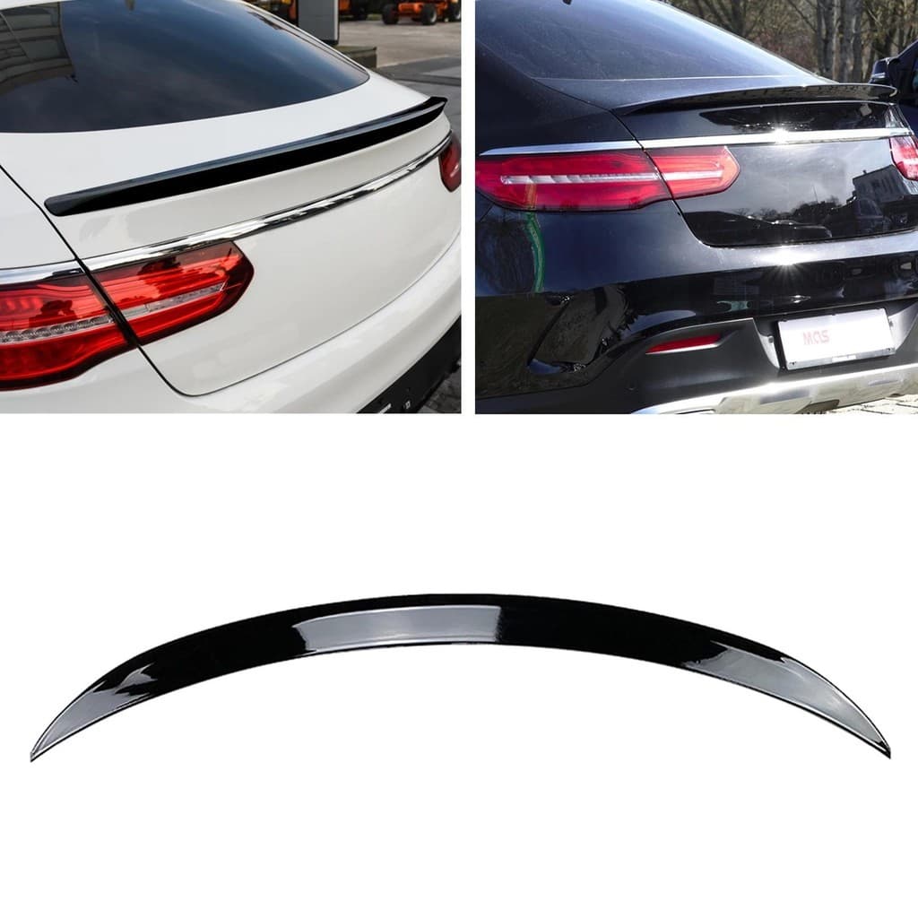 Asa Do Spoiler Porta-Malas Traseiro Para Mercedes Benz GLE Coupe C292 2015 2016 2017 2018 2019 AMG Gloss Black/Fibra De