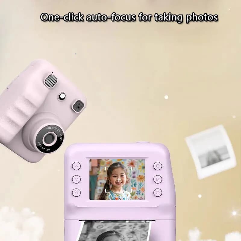 Brinquedos Portáteis Crianças Câmeras Infantis De Alta Definição Digital De Impressão Instantânea Para Presentes De Aniv