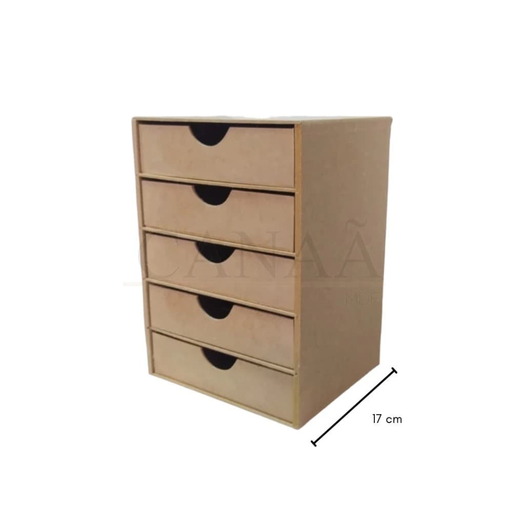 Organizador de mesa 5 gavetas
