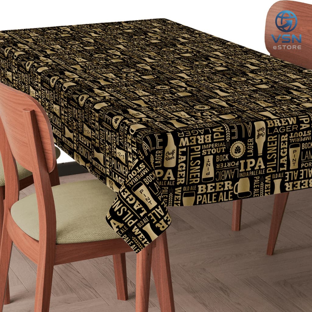 Toalha Plástica de Mesa Térmica 6 lugares / 2,00m x 1,40m