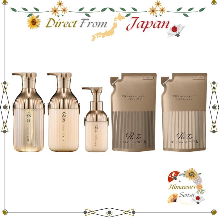 ReFa Milk Protein Royal Shampoo Treatment Outbath Treatment【 Direct from Japan 】