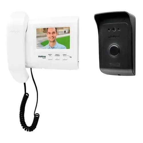 Vídeo Porteiro IVR1010  Preto/Branco Intelbras
