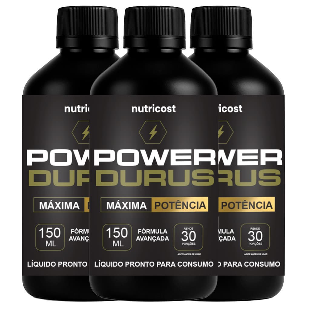 3 Power Durus 150 ml | Vigor e Vitalidade em um só lugar - Fórmula avançada