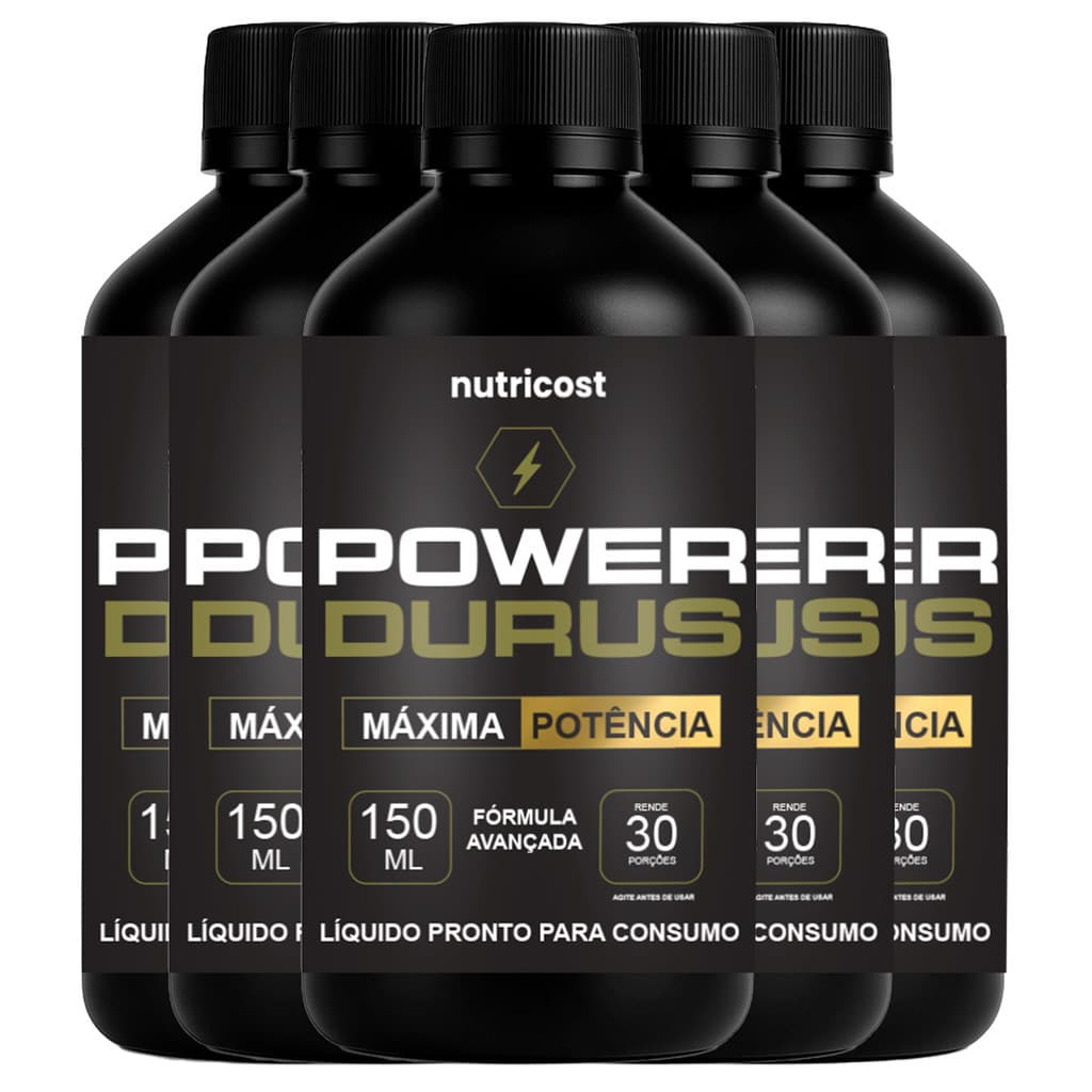 5 Power Durus 150 ml | Vigor e Vitalidade em um só lugar - Fórmula avançada