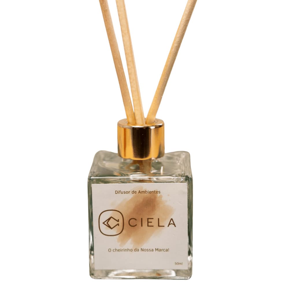 Difusor com Varetas Ciela - Perfume para Ambientes - 50 ml