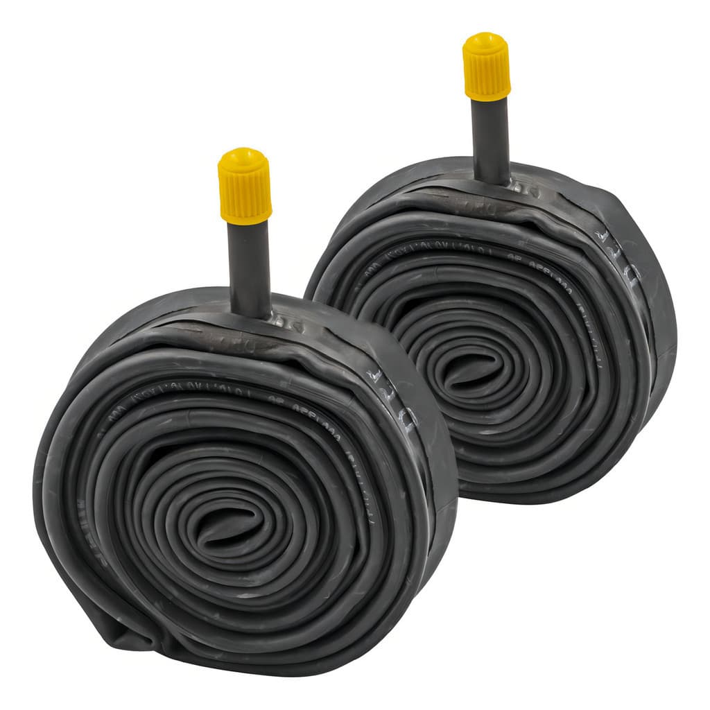 Kit Par Câmara Ar Pirelli Po-27/28 Bico Grosso 33mm Aro 27x1.1/4 Schrader