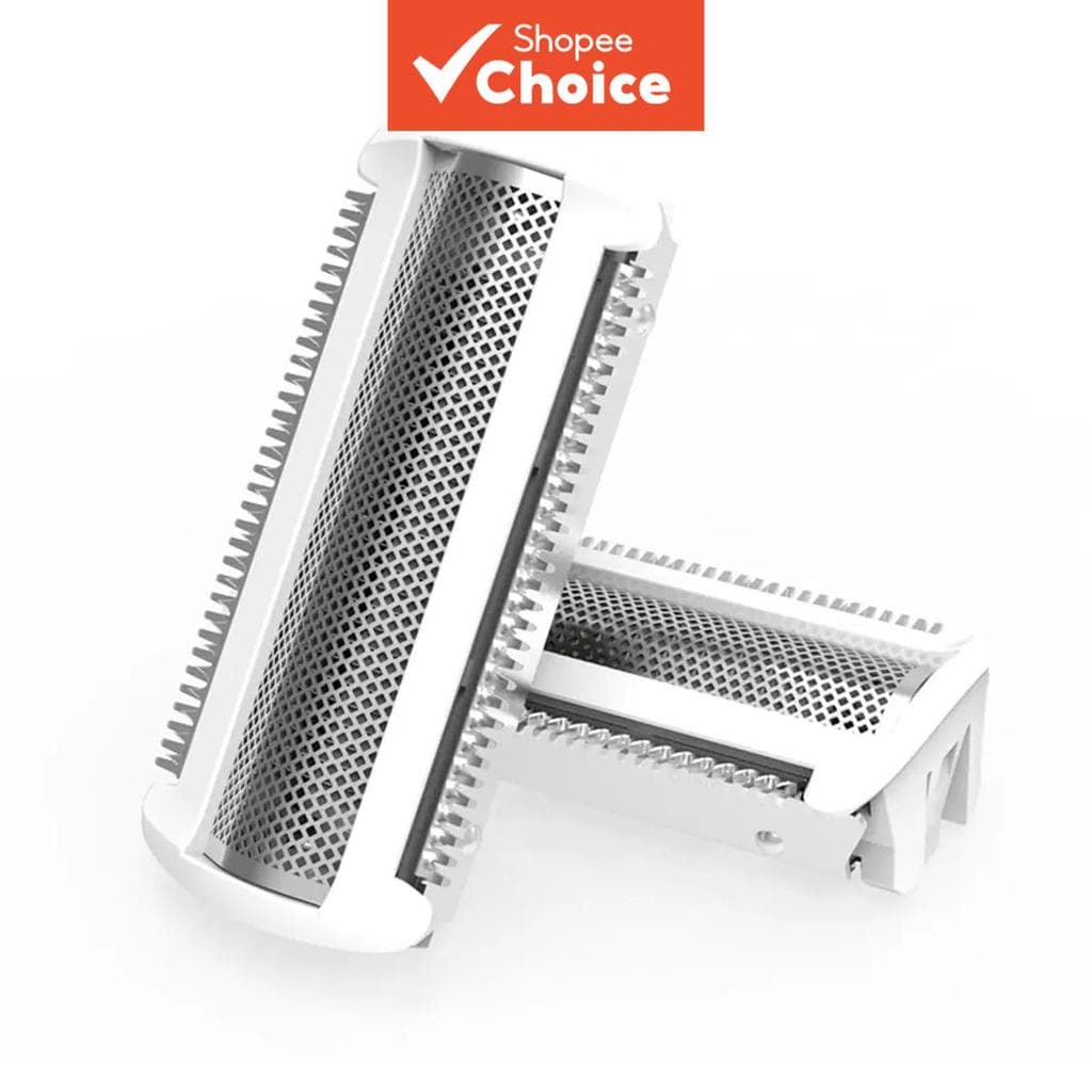 Cabeça de depilador elétrico para mulheres, ideal para remover pelos das axilas e pernas. Acessórios de reposição para a