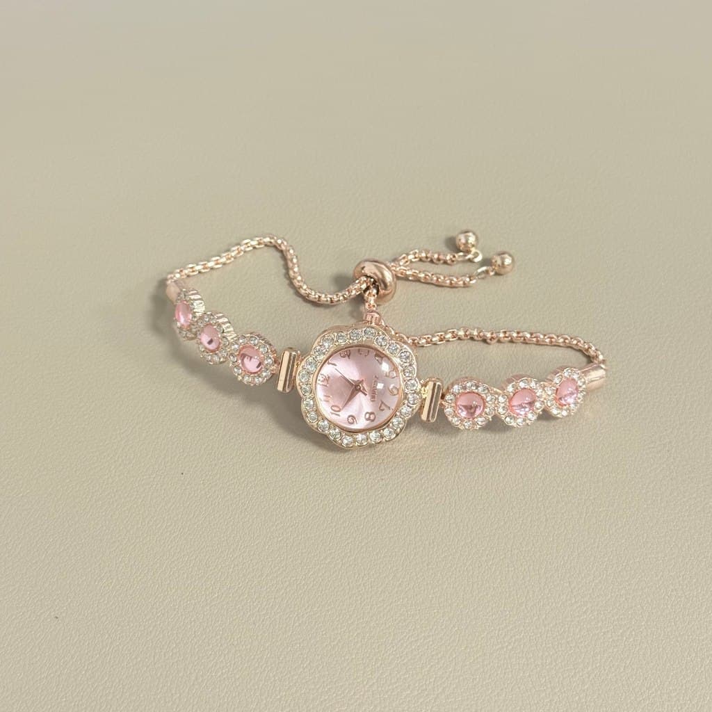 relogio feminino pequeno delicado relogio feminino pequeno Estilo princesa relógio feminino nicho luz luxo Vintage cheio