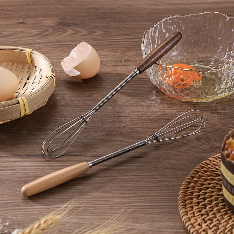 Batedor de ovos manual de aço inoxidável, aparelho de cozinha, ferramenta de suprimentos de cozimento, creme de ovo manu