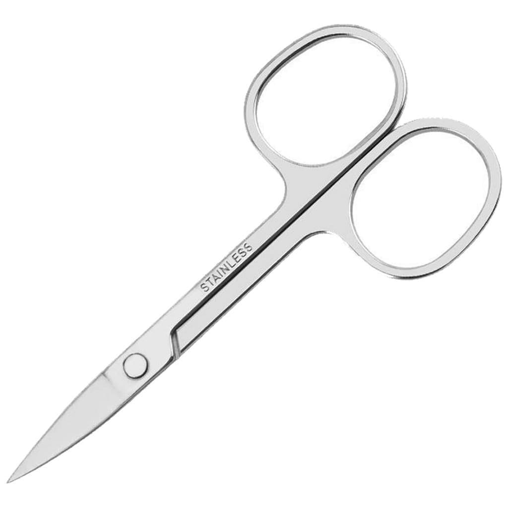 Tesoura Profissional Unha Sobrancelha Costura - Tesourinha Aço Ponta Reta Manicure