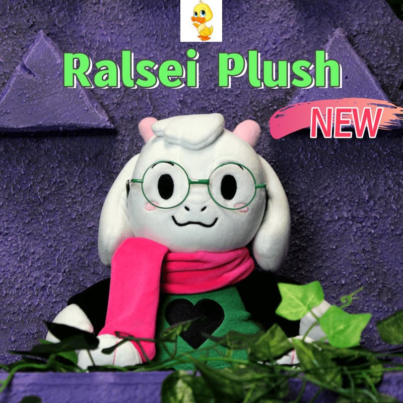 Mais ✨ Pelúcia Ralsei Novo Jogo Deltarune Personagem Cavalo Brinquedos De Bonito Plushie Boneca Kawaii Usar Roupas Ovelh