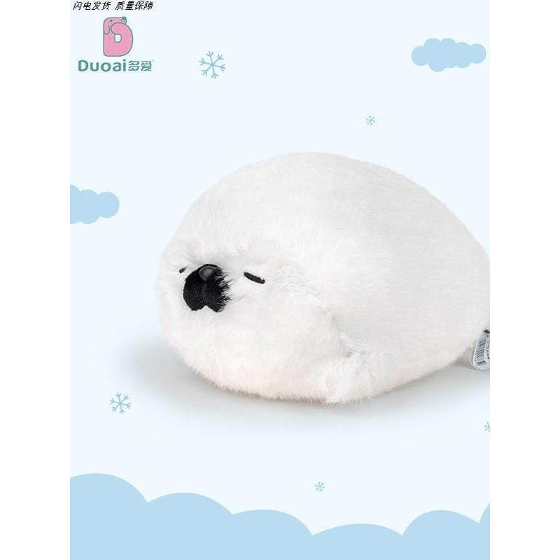Bonito selo boneca grande brinquedo de pelúcia selo lontra boneca presente aniversário senhoras dormir travesseiro dedic