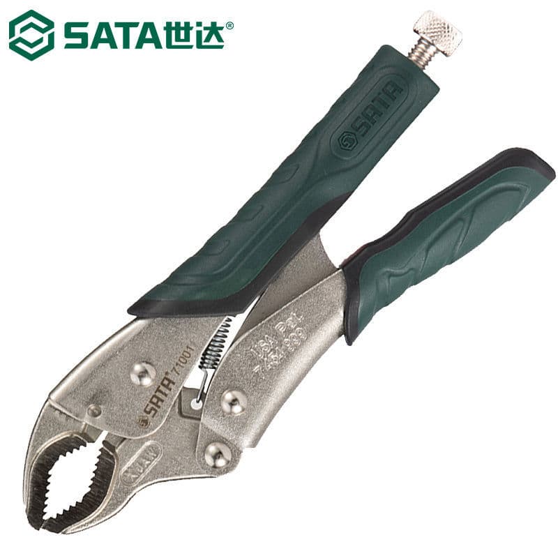 Shida alicate elétrico de grau Industrial, braçadeiras fixas, alicate de vedação de pressão Manual, tubo de aço para car