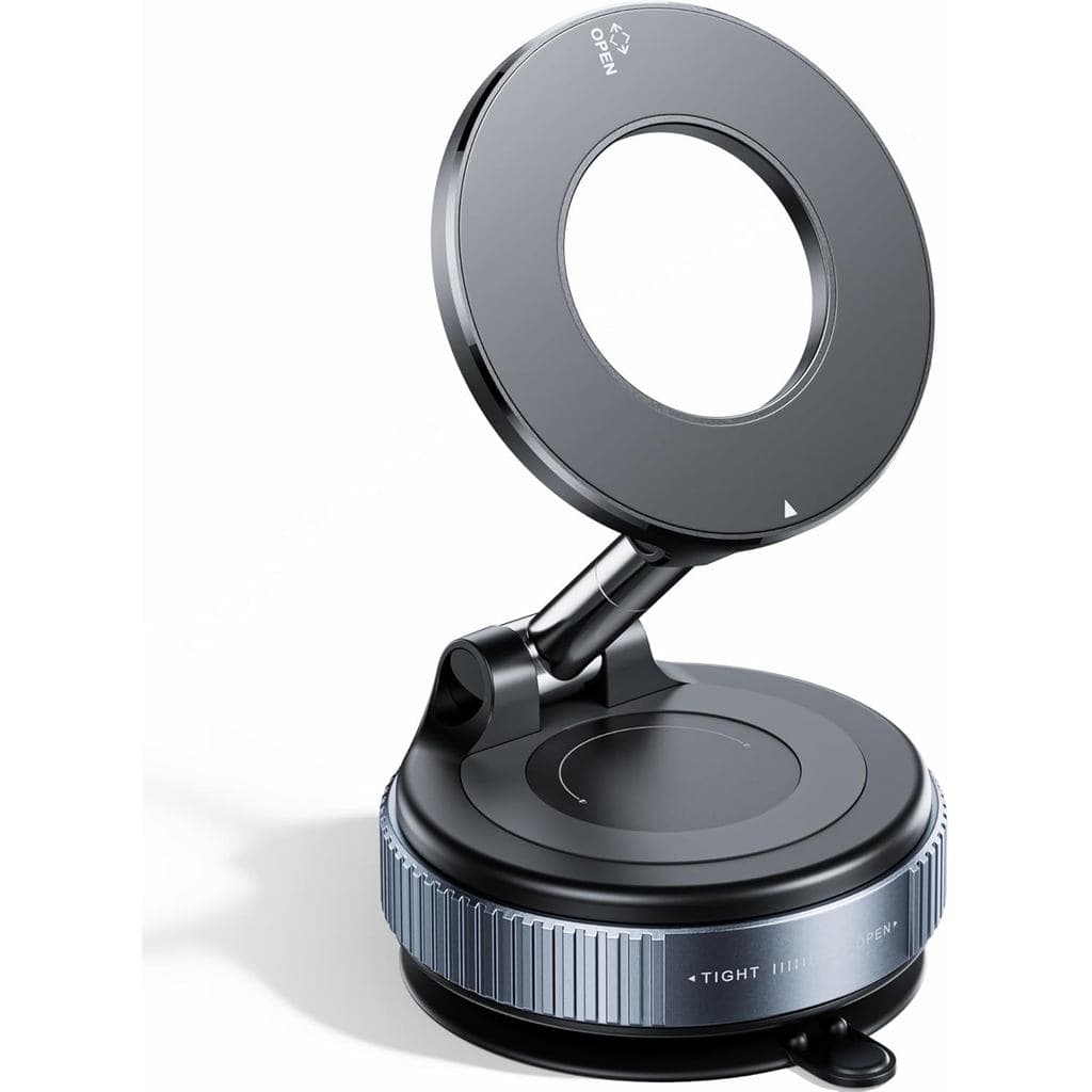 Suporte Magnético para Telefone de Carro 360° Atualizado 2026 °   Suporte de Telefone com Ventosa Ultra Forte de 96LBS p
