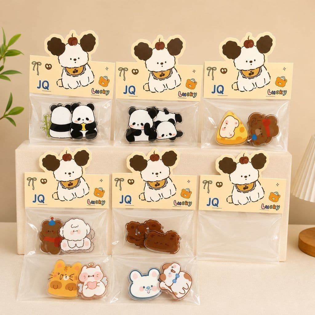 Clipes Decorativos Kawaii para Caderno Agenda e Planner