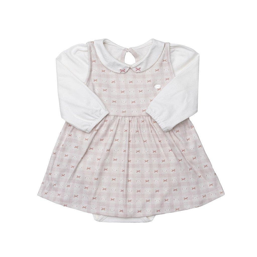 Body Vestido Lilica Ripilica Grow Up Petit Rosa