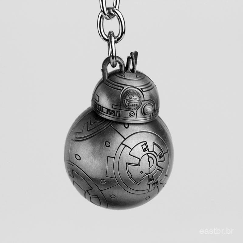 [Acessório] Star Wars 7 O Despertar da Força Chaveiro Droid BB-8 Acessórios para Carro Pequeno Presente Venda Quente Y6I