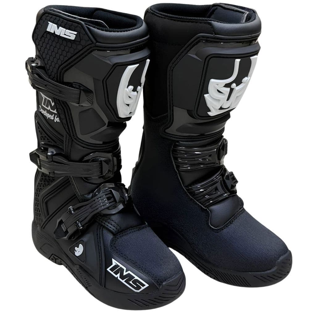 Bota IMS Infantil Robust Kids Enduro/Motocross Preto