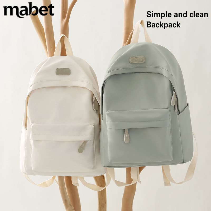 Mochila de grande capacidade/mochila escolar de estudante universitário/pano Oxford repelente de água/mochila simples es