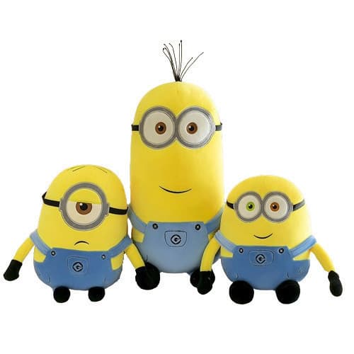 Minions de pelúcia de 25/40cm - Despicable Me, Stuart, Kevin, brinquedo de pelúcia, presente inf 9OVT