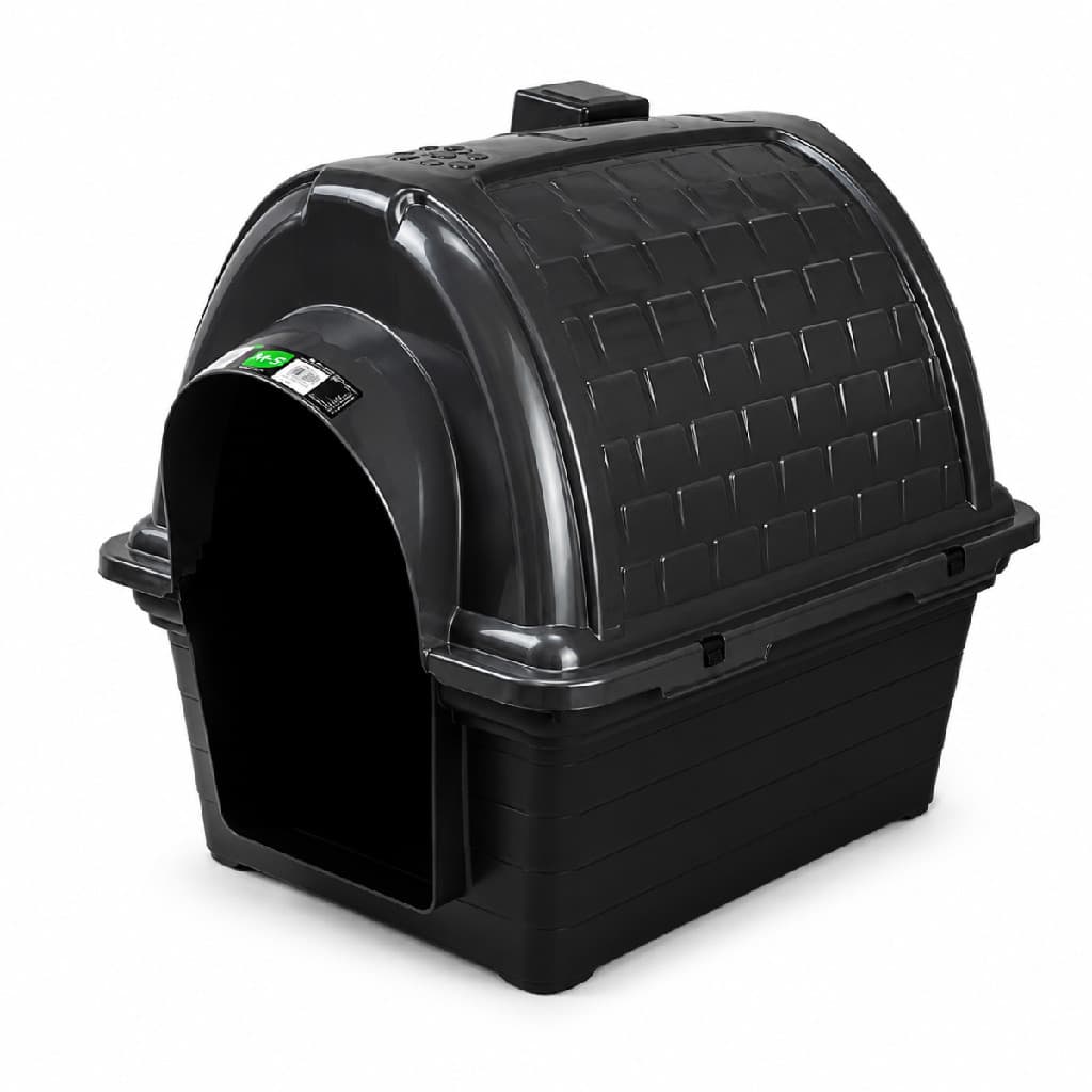 Casinha de Cachorro desmontável, Pet n5 porte mini pequeno Preta