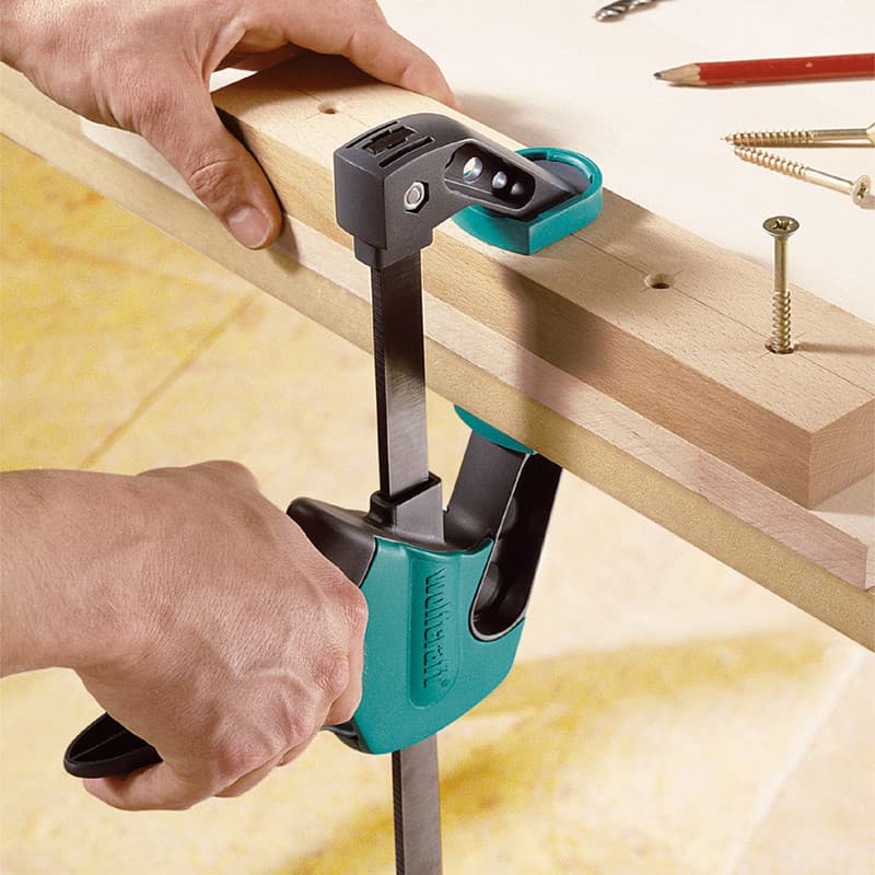 Alemão Wolfcraft/Wolfcraft Braçadeira para carpintaria Clipe de fixação F Clipe de uma mão Conector expansor de clipe rá