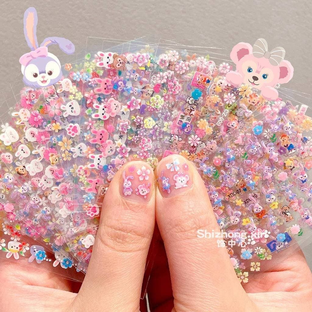 Crianças adesivos de unhas não-tóxico inodoro menina 2026 novo estilo bebê dos desenhos animados à prova dwaterproof águ