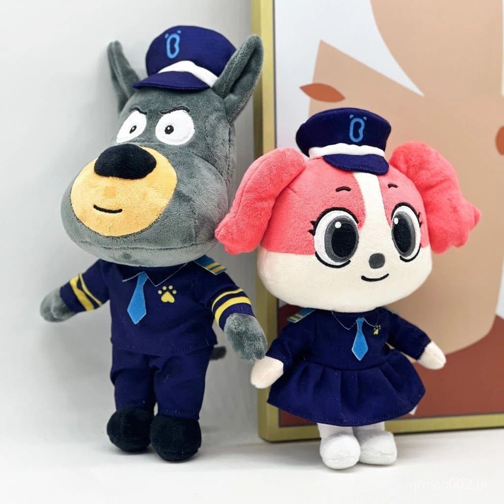 Xerife Labrador Brinquedo De Pelúcia Boneca Infantil Presente Decoração De Casa Presentes Infantis