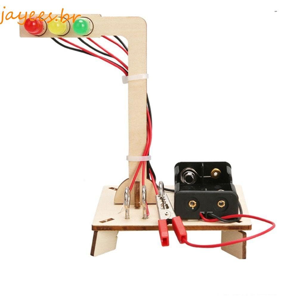 JAYEES Robô Ciência Brinquedos DIY Kit Eletrônico Tecnologia De Desenvolvimento Invenções De Treinamento Cerebral Montar