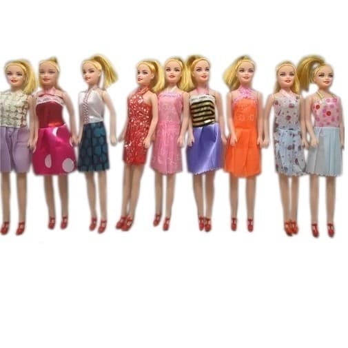 Kit Com 25 Magrelas Bonecas Baratas Brinquedos