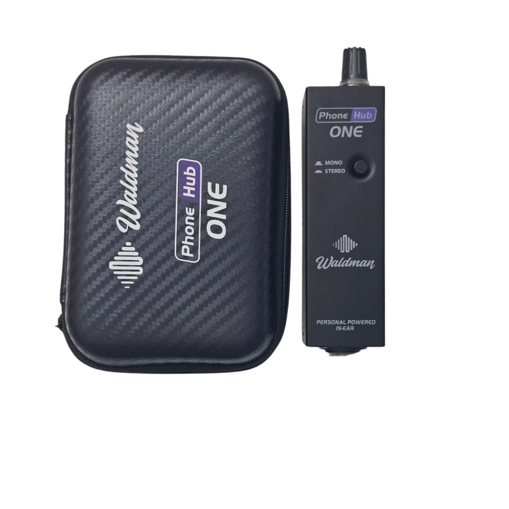 Amplificador de Fone Waldman PH - 1 Preto com case
