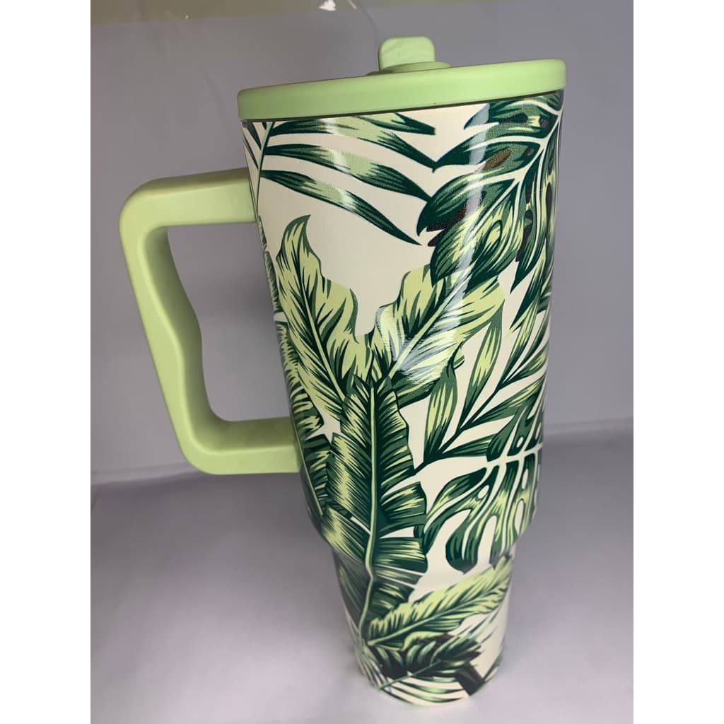 Copo Térmico Alça E Canudo Personalizado Fauna - 1200ml
