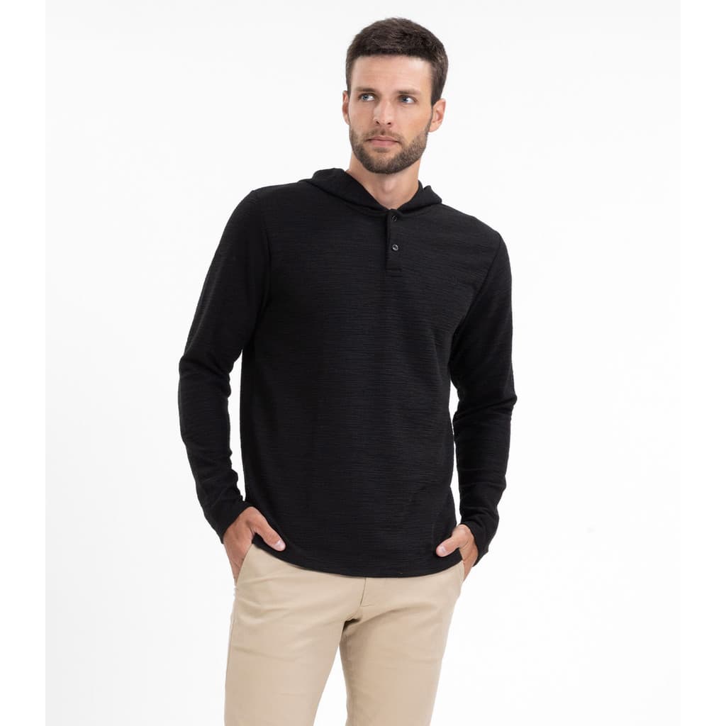 Moletom Masculino Com Capuz Diametro Preto