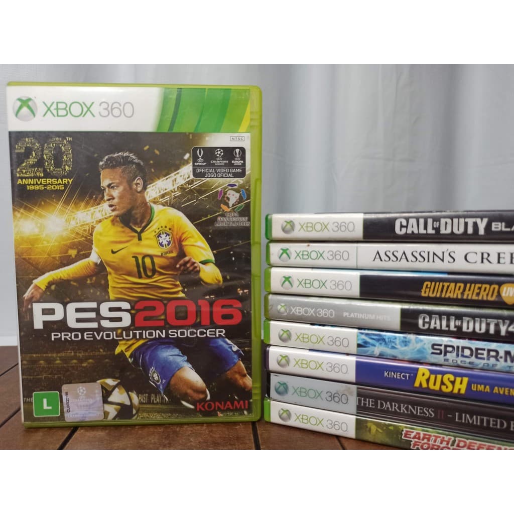 Jogo Pes 2016 Pro E. Soccer Original Xbox 360 M Física