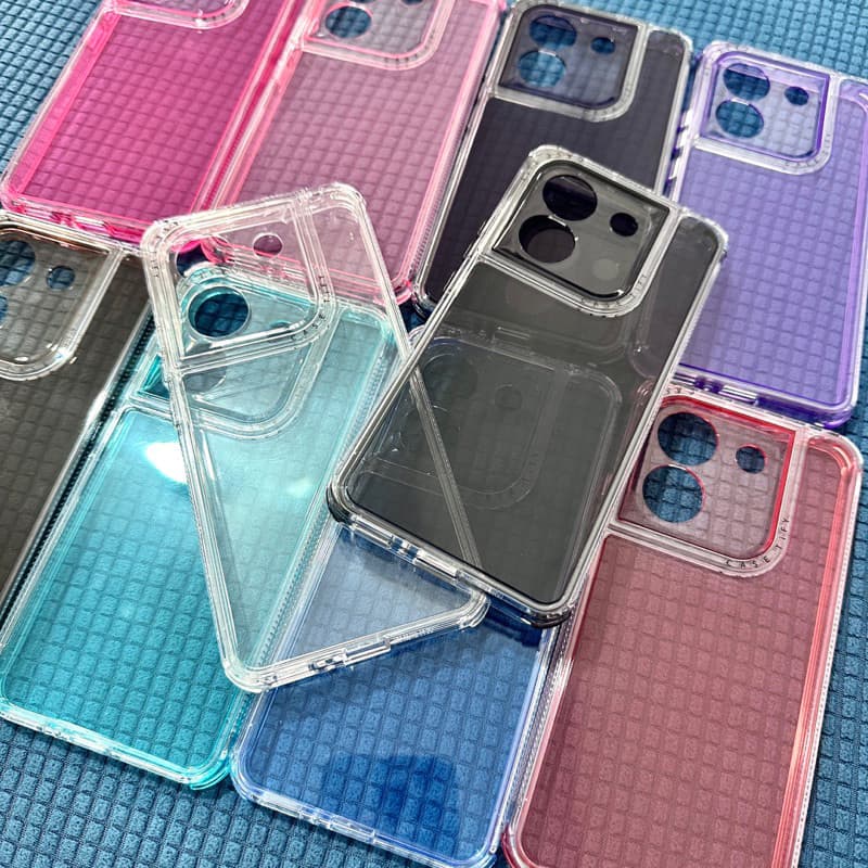 Capinha space para Poco M7 4G / Poco M7 Pro 5G terceira geração proteção câmera space capa novo anti impacto