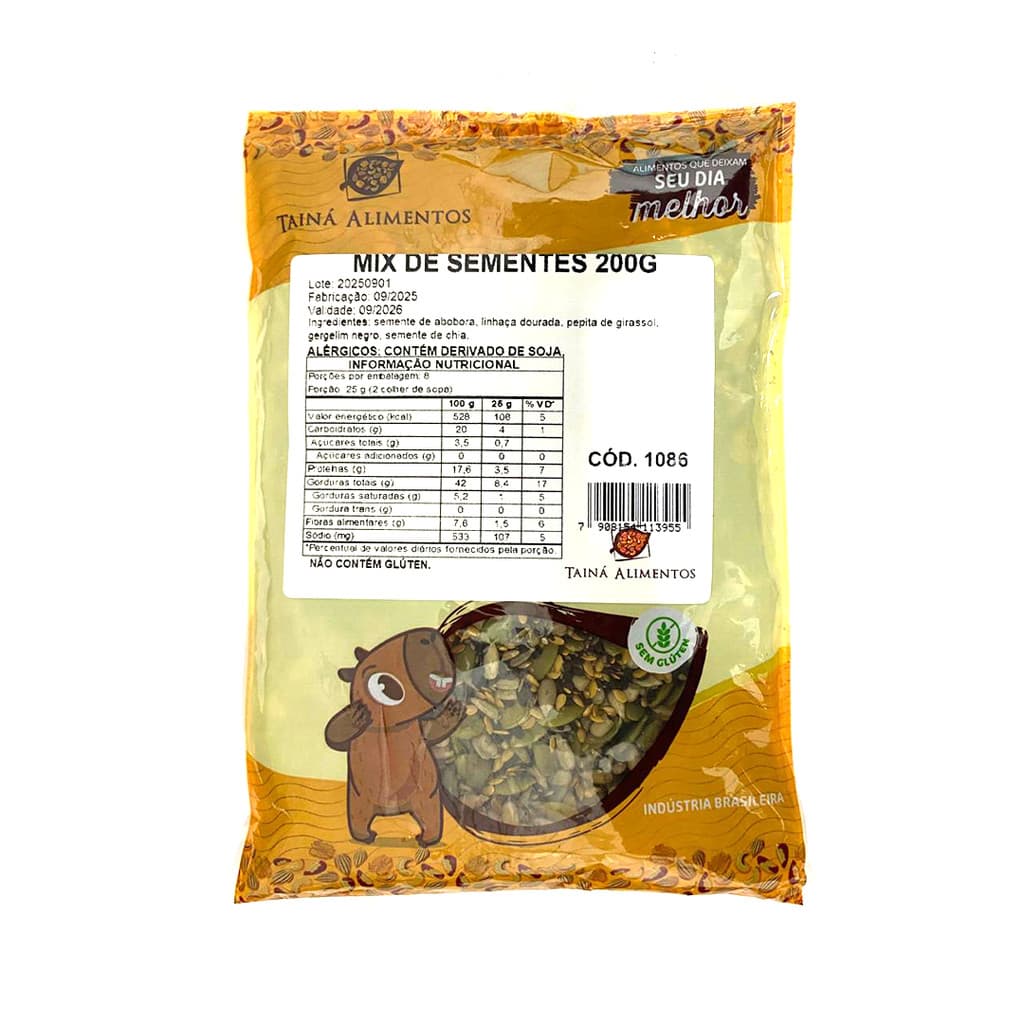 Mix de Sementes Tainá Alimentos 200g