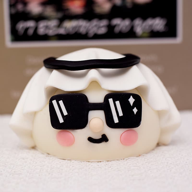 Top Cloth World My First Rich Influencer Hot-selling Dubai Local Tyrant Shape Decoração de bolo de aniversário de Chocol