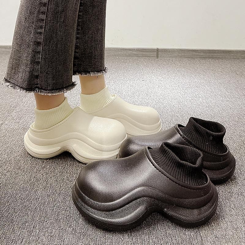 2025 estilos tubo curto meias de um Pedal botas de neve de sola grossa inverno exterior Wear antiderrapante impermeável