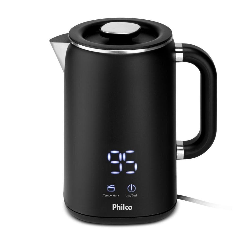 Chaleira Elétrica Philco 1,8L Painel Digital PCH18B