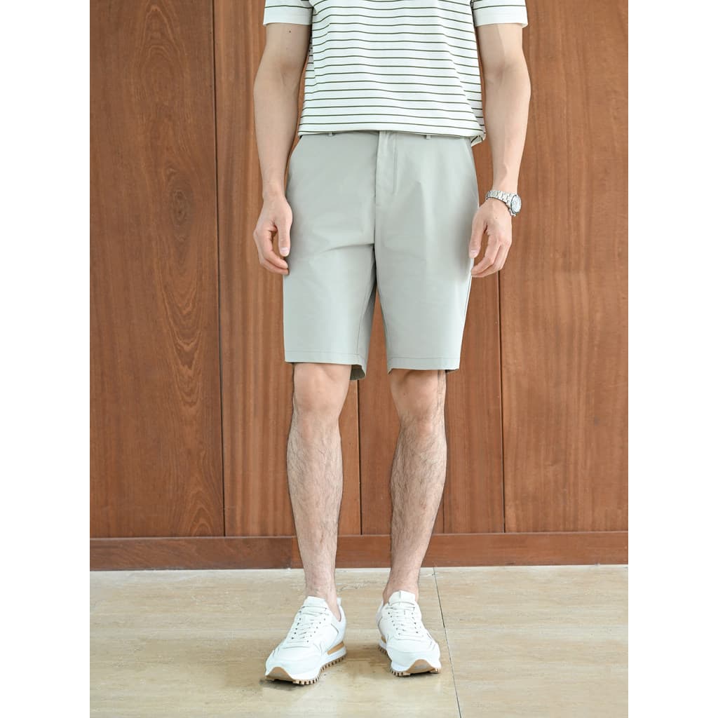 JSSD HOMME masculino novo estilo verão shorts casuais masculino Micro-elástico calças de secagem rápida Commuter shorts