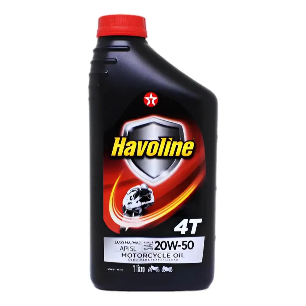 Óleo de Motor Mineral Havoline 20W-50 para Moto 1L