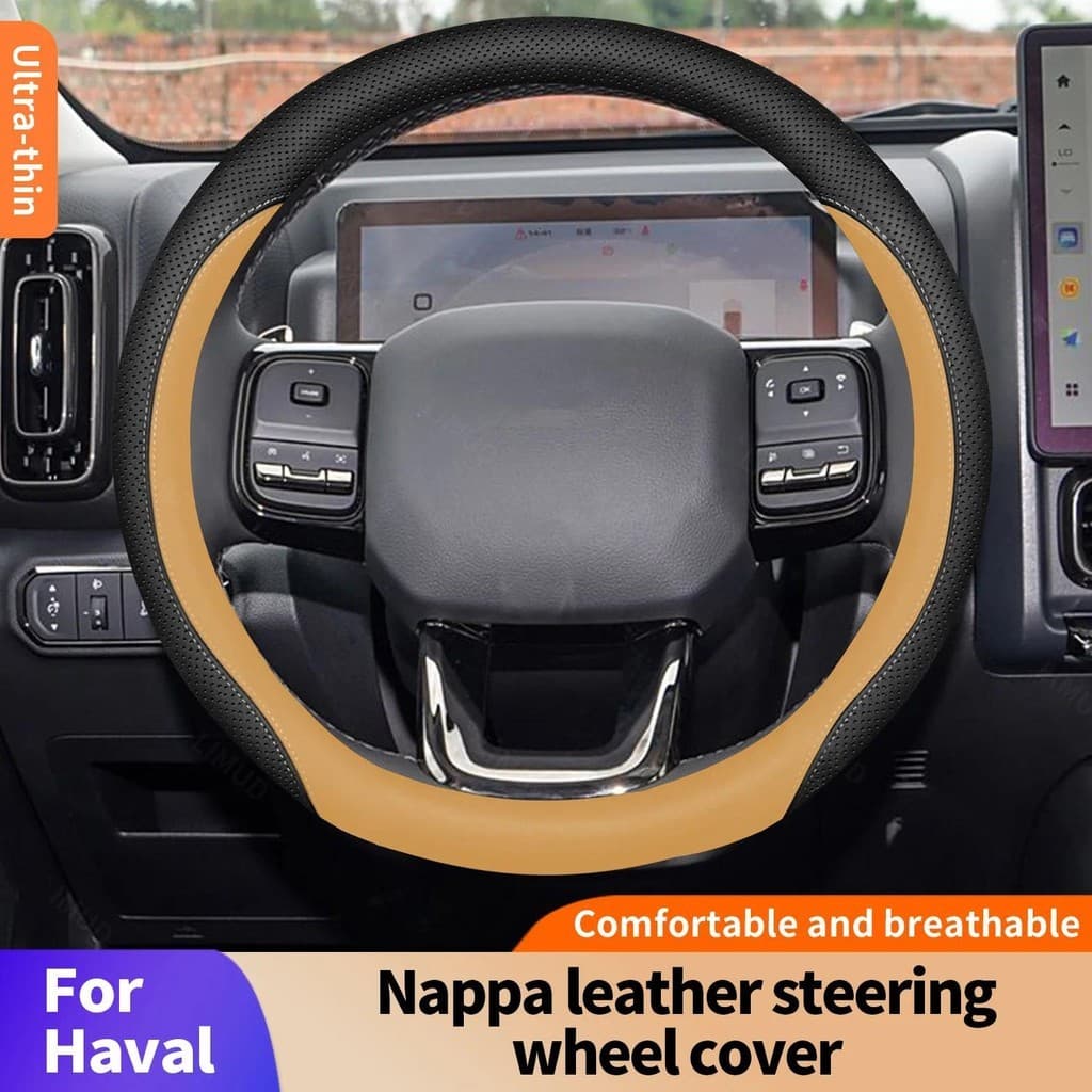 Para Haval H6 H9 H7 H3 H5 H2 Jolion Xiaolong MAX 2a Geração Capa De Volante De Carro Sem Anel Interno Adequado 14.5-15 P
